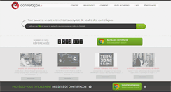 Desktop Screenshot of contrefacon.fr